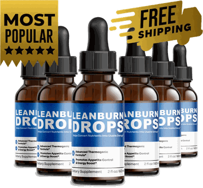 LeanBurn Drops 6-bottle 180-day pack